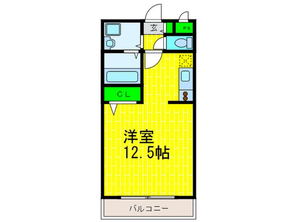 ｱﾝﾌﾟﾙ-ﾙｸﾗ-ｼﾞｭｳﾞｲ-ｳﾞﾙの物件間取画像